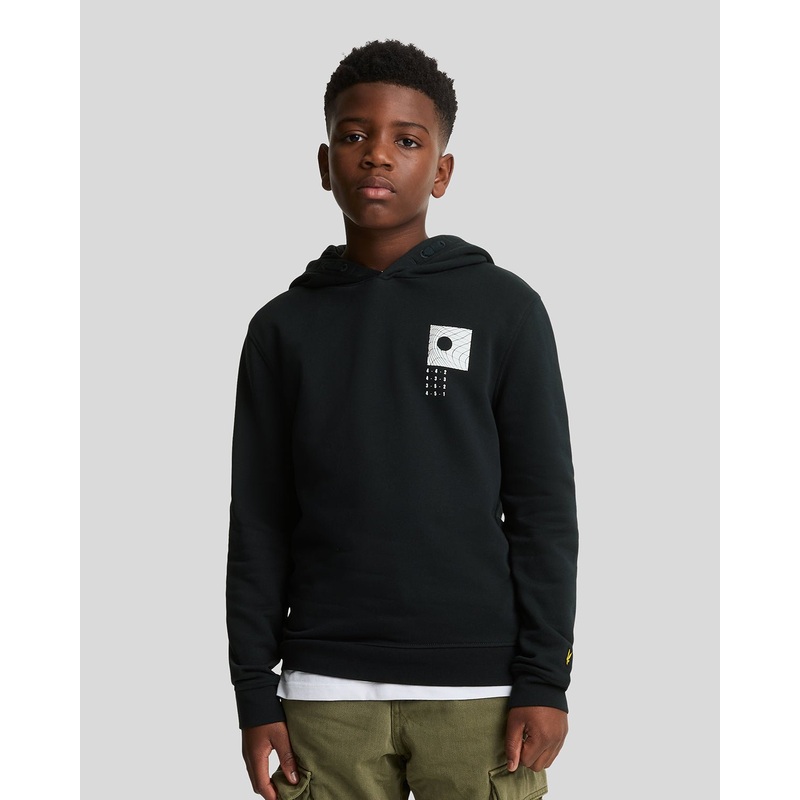 Kids Disrupt Graphic Print Hoodie