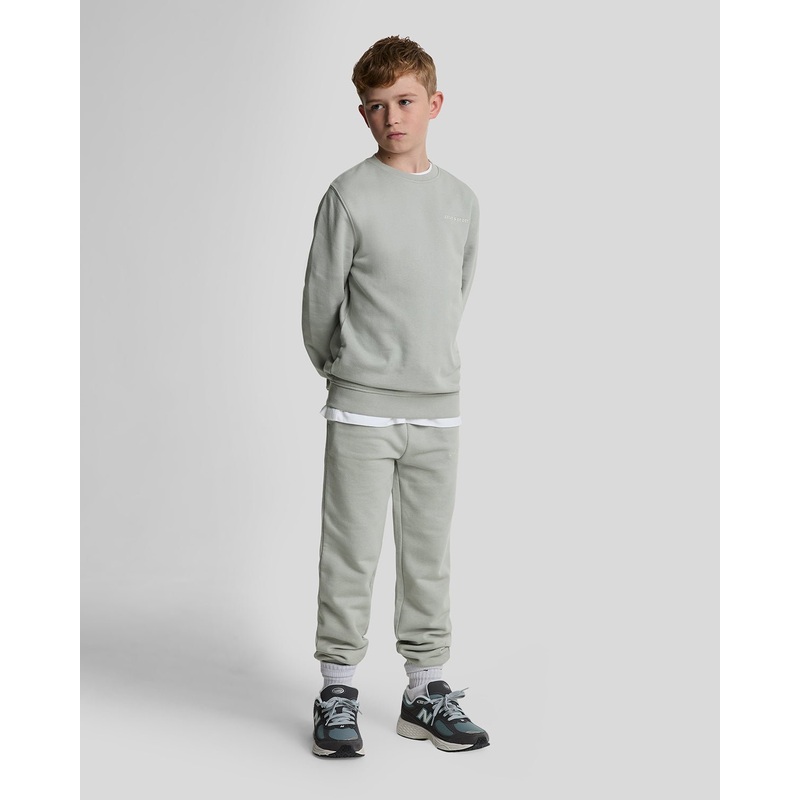 Kids Script Embroidered Joggers