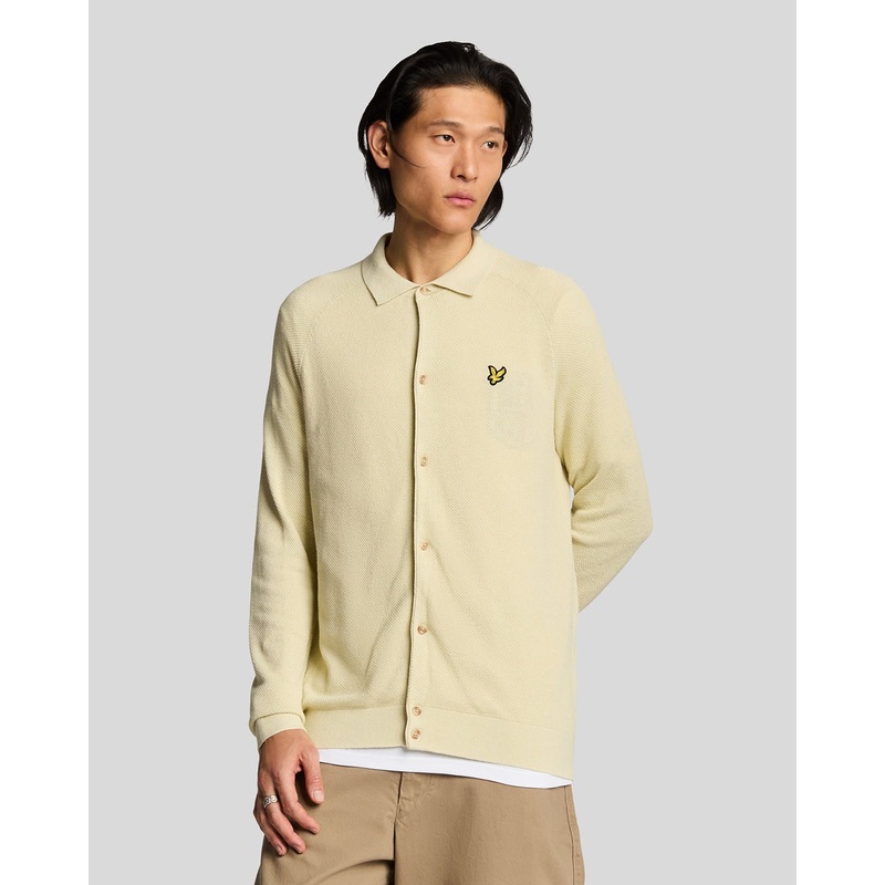 Linen Blend Knitted Shirt