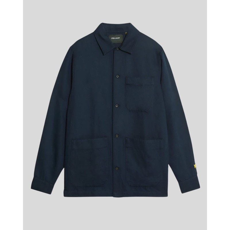 Linen Blend Overshirt