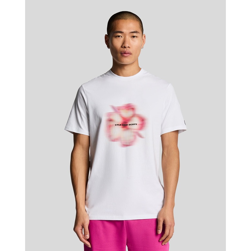 Motion Floral Graphic T-Shirt