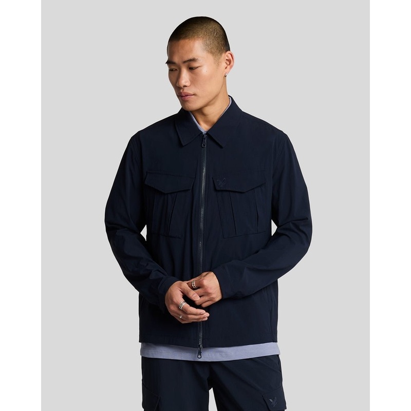 Nylon Pocket Overshirt