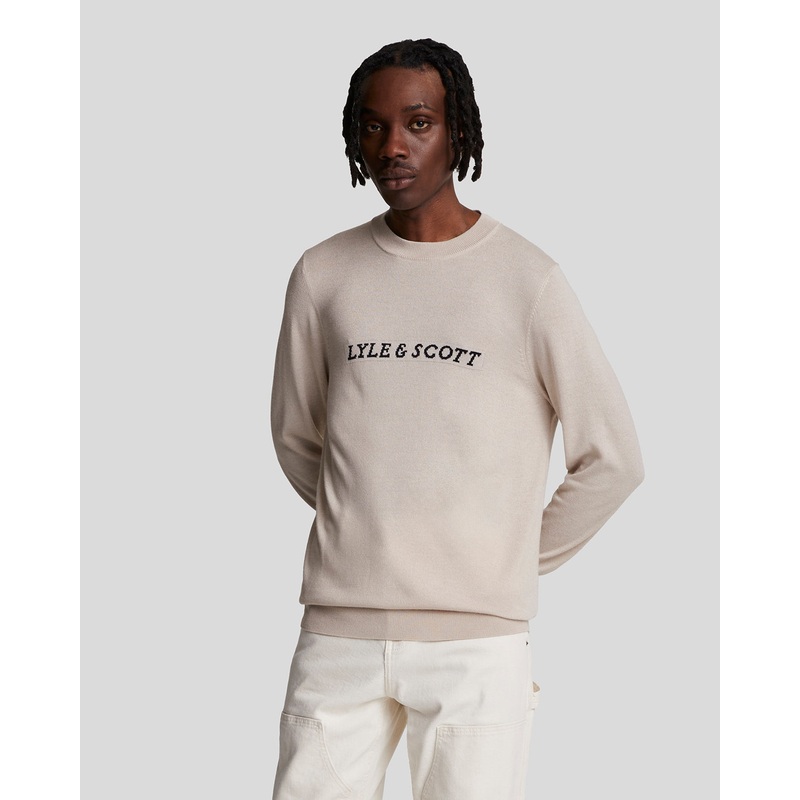 Script Jacquard Jumper