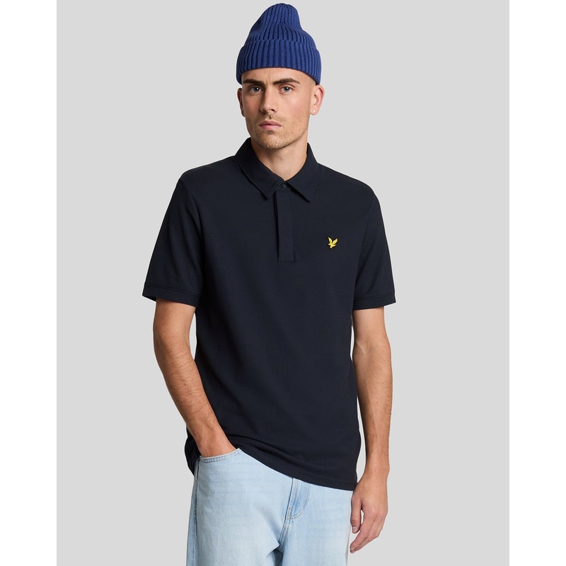 Shirt Collar Pique Polo Shirt