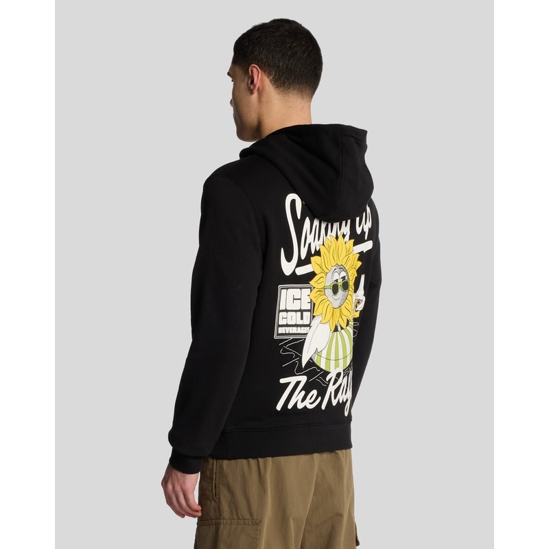 Sunnies Pool Bar Graphic Pullover Hoodie