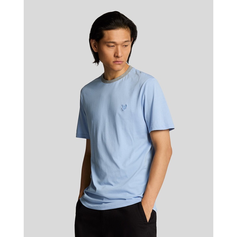 Superfine Contrast Collar T-Shirt