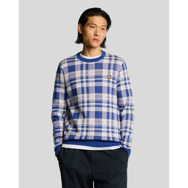 Tartan Crew Neck Jumper