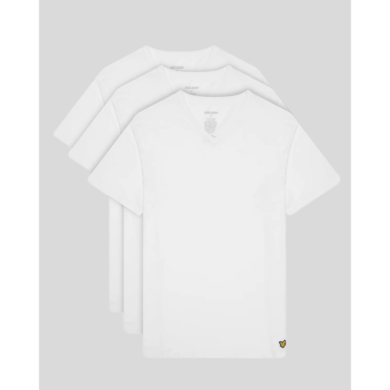 Basic 3 Pack V Neck Lounge T-Shirt